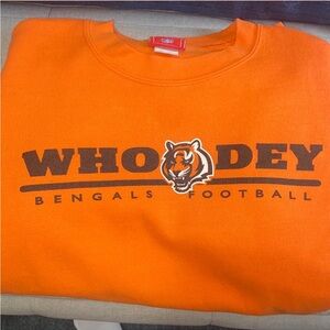 Vintage Cincinnati Bengals Crew Neck Sweatshirt